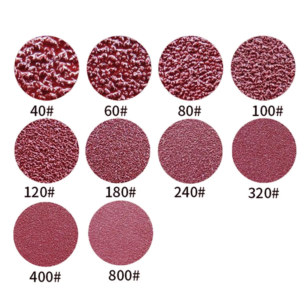 Mouse Sanding Sheets Discs Sander Pads Mouse Sandpapers Mixed Grit for Sanding Polishing Mouse Sandpapers Mixed Grit