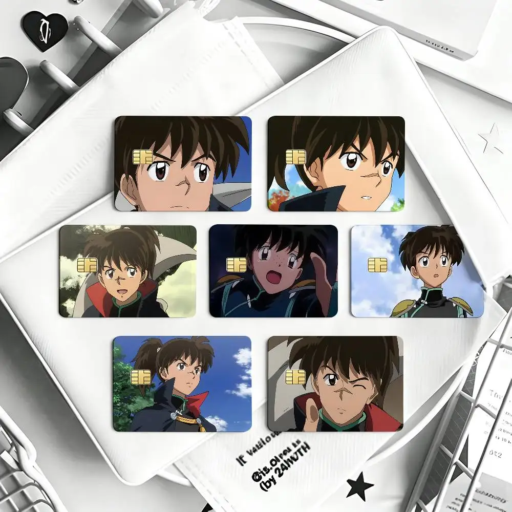 Kohaku InuYasha Credit Card Sticker Waterproof PVC Skin Cover For Debit Bank Card, Removable Card Decal Wrap