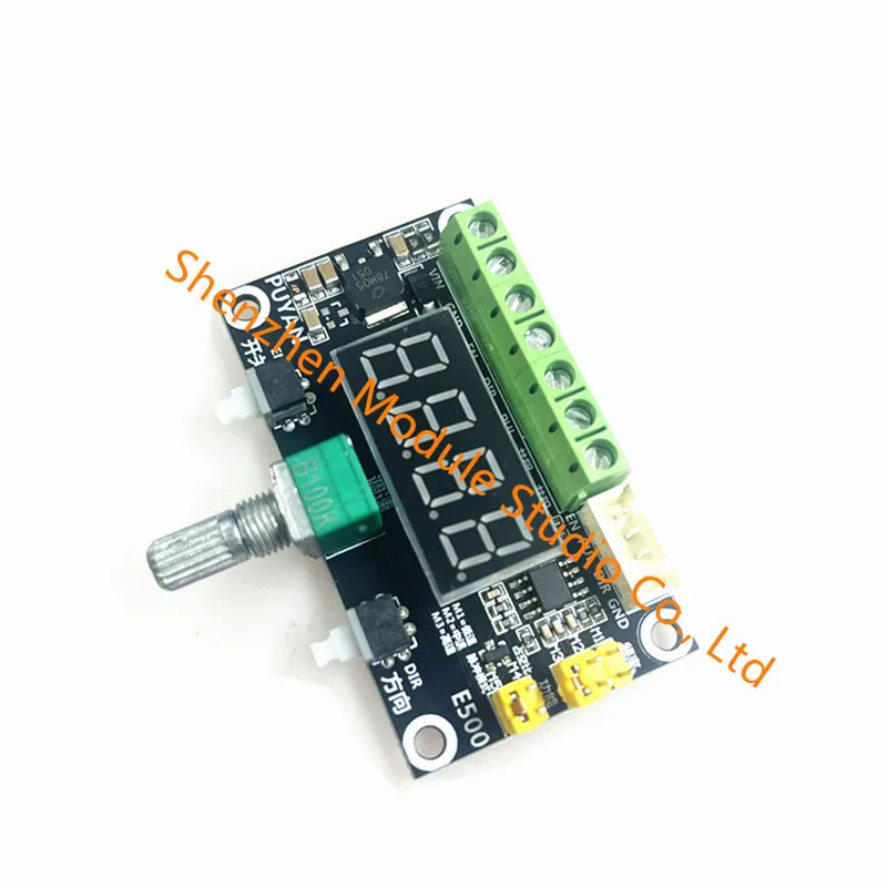 12V 24V Stepper Motor Driver Controller Pulse Pwm Signal Generate Module Motor Speed Frequency Direction Control