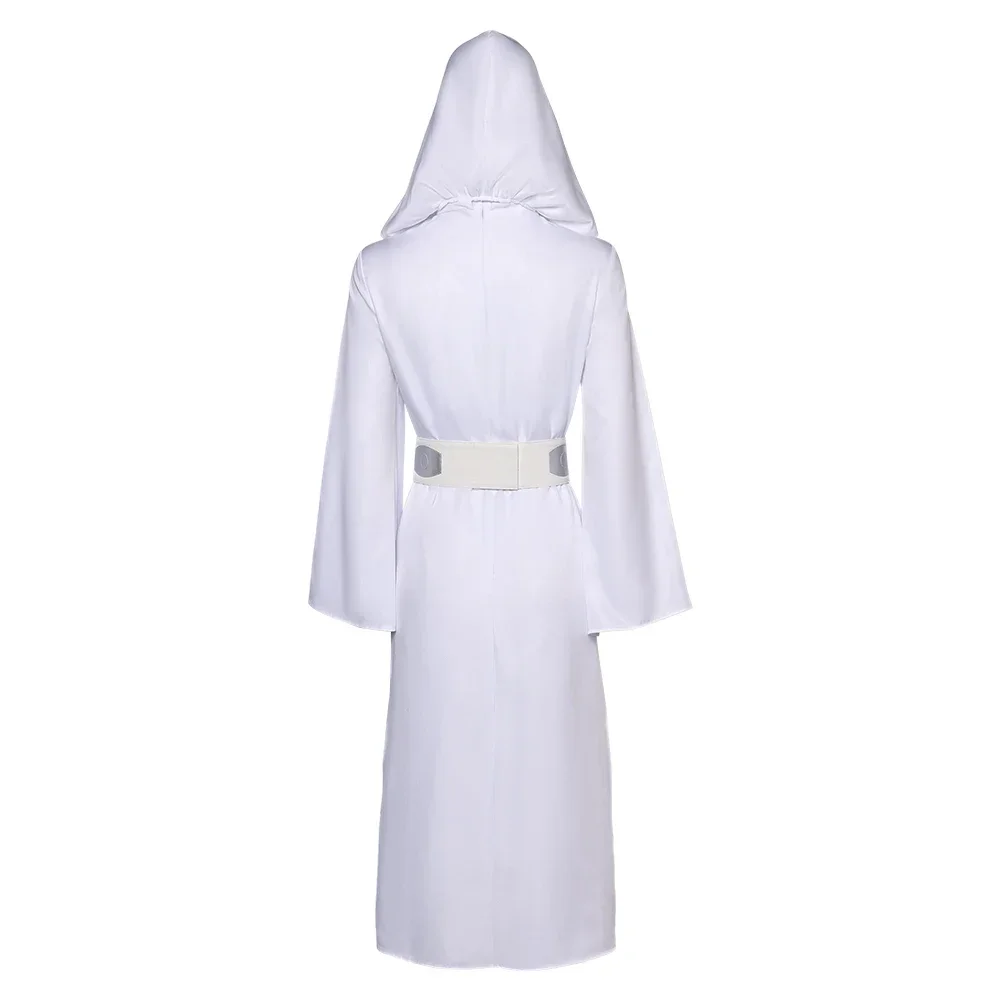 Déguisement TV Leia Cosplay princesse Costume adulte femmes Robe cape Fantasia Robe ceinture tenues Halloween carnaval fête - view 3