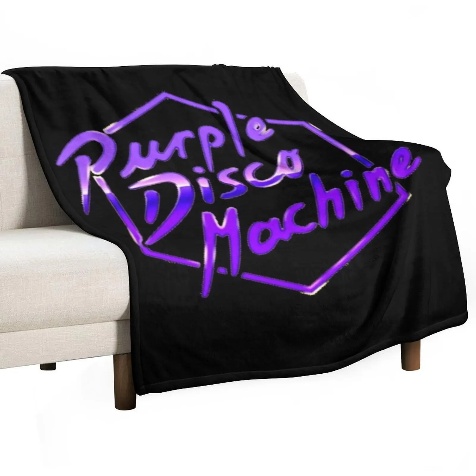 

Purple Disco Machine dj Germany Throw Blanket Machine Washable Soft Warm Blanket