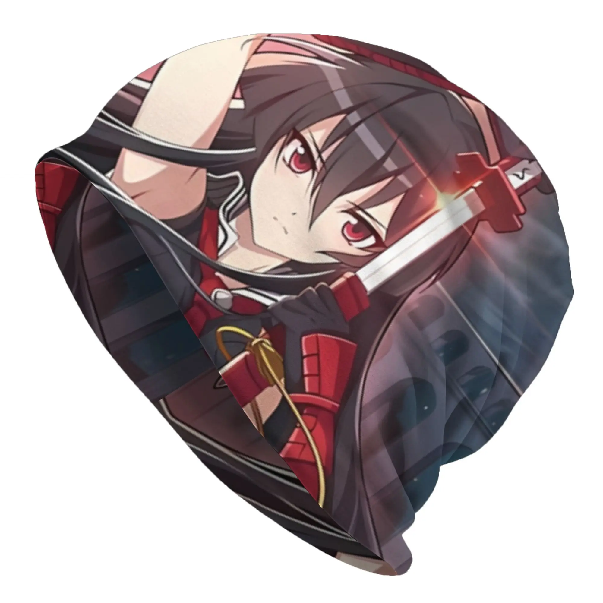 Bonnet Hats Akame Ga Kill Men Women's Thin Hat Pull out Retro Cap Hip Hop Skullies Beanies Caps