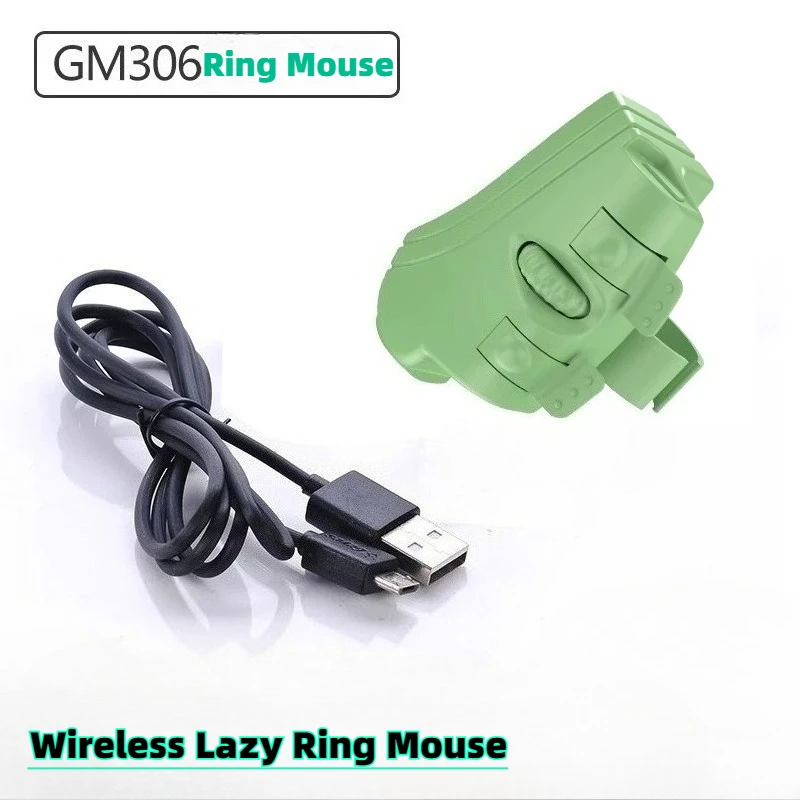 Wireless 2.4G Finger Lazy Rechargeable Mouse Universal Mobile Phone Tablet Notebook Personality Creative Wireless Mouse