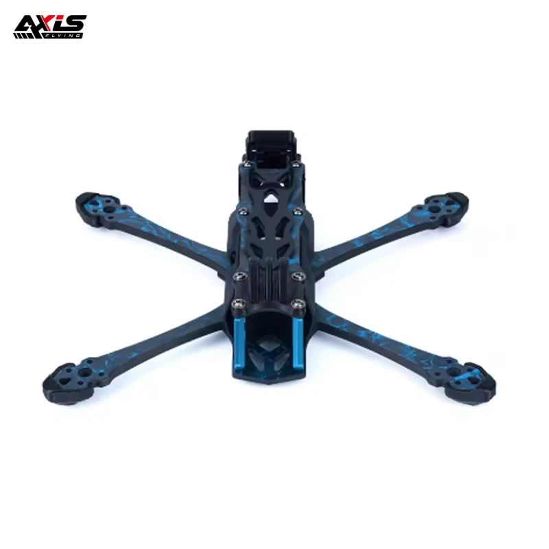 Axisflying Manta5 SE FPV Drone Frame Kit Squashed-X Frame for Cinematic Freestyle Long Range Drone