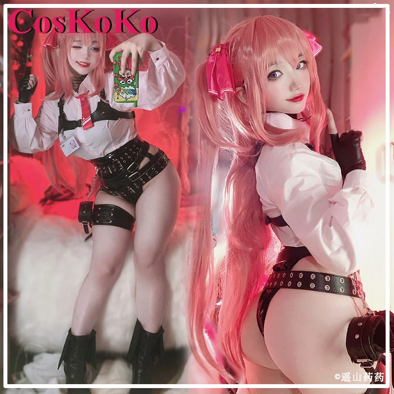 CosKoKo Eunice Cosplay Anime Game NIKKE Costume Nifty Lovely Sweet Combat Uniform Halloween Carnival Party Role Play Clothing