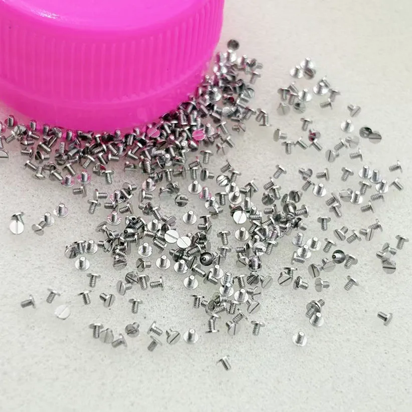 Watch movement components 7750 movement clamping plate screws silver upper clamp screw swing clamp(20 pieces price)