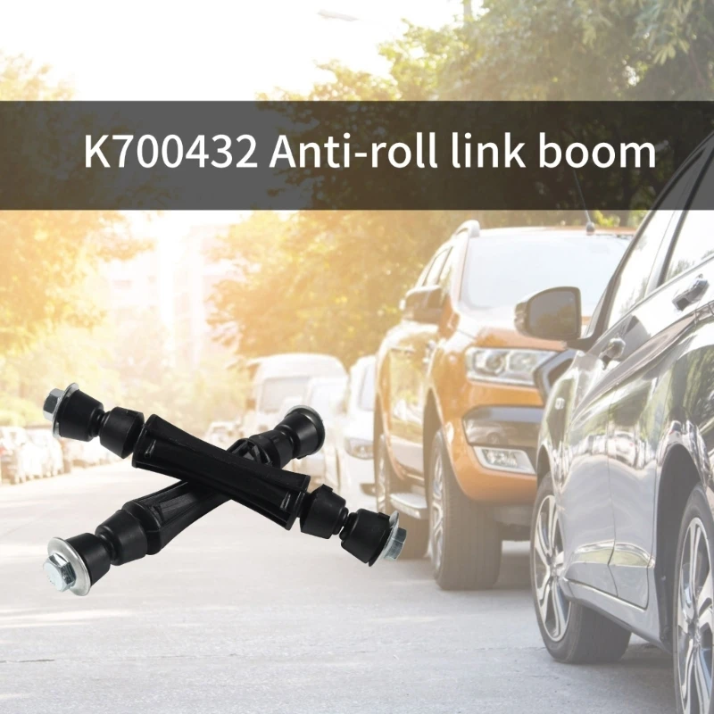 Car Front Bar End Link Driver Passenger Side Stabilizer Suspension Rustresistant for Enhances Stability K700432