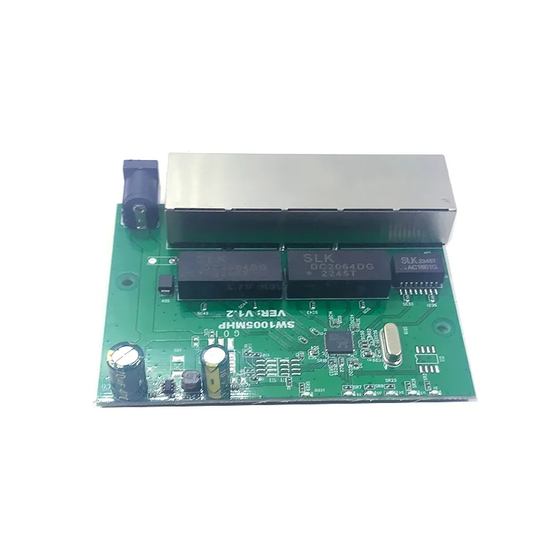 Répartiteur de Câblage à 5 Ports, de Qualité Industrielle, Large Température, Basse Puissance, 10/100Mbps, Mini Broche, Module de Commutateur de Micro Réseau