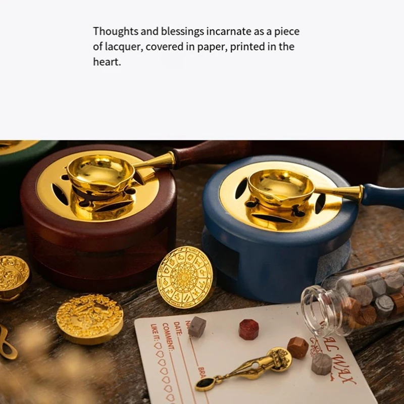 مجموعة ختم الشمع ختم ختم الشمع ختم مجموعة طلاء ختم ختم ختم الشمع كيت DIY بها بنفسك