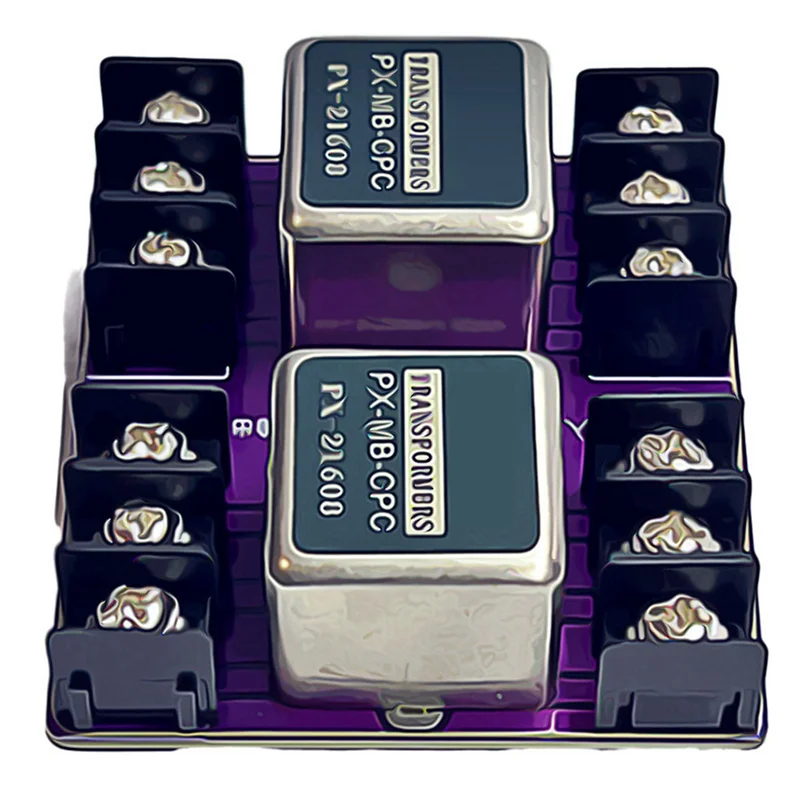 AAAEL-2X Balanced And Unbalanced Conversion Audio Isolator Permalloy Audio Isolation Transformer 600:600 20Hz-20Khz PX-21608