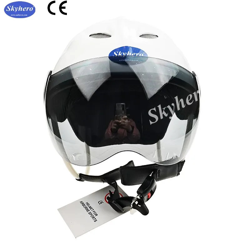 GD-K casco paramotore, solo casco con visiera senza auricolare