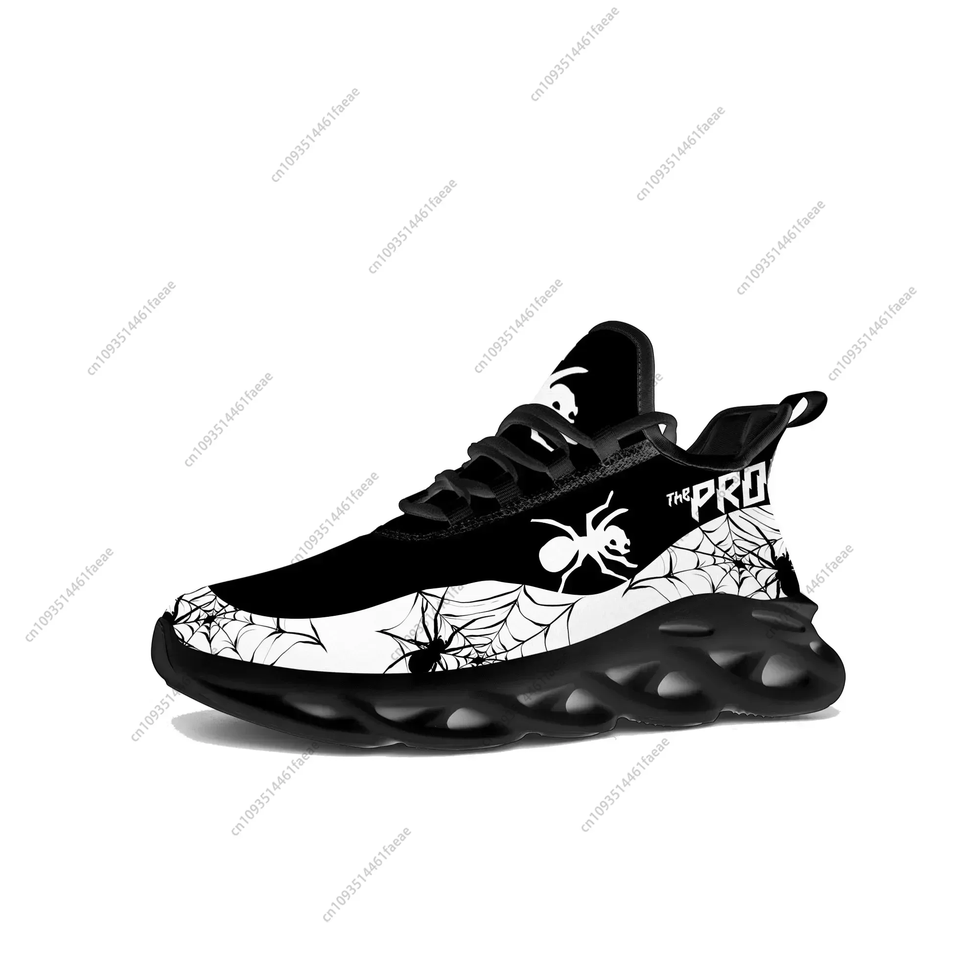 The Prodigy Rock Band Pop Flats Sneakers Mens Womens Sports Running Shoe Sneaker Lace Up Mesh Footwear Tailor-made Shoe Black