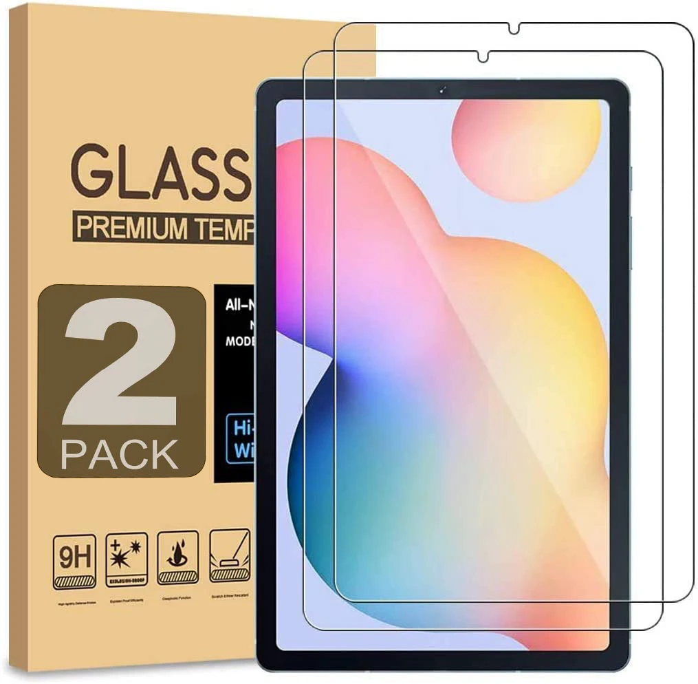 2pcs Screen Protector Tempered Glass For Samsung Galaxy Tab S6 Lite 10.4'' 2022 SM-P613 P619 HD Clear Anti Scratch Tablet Film