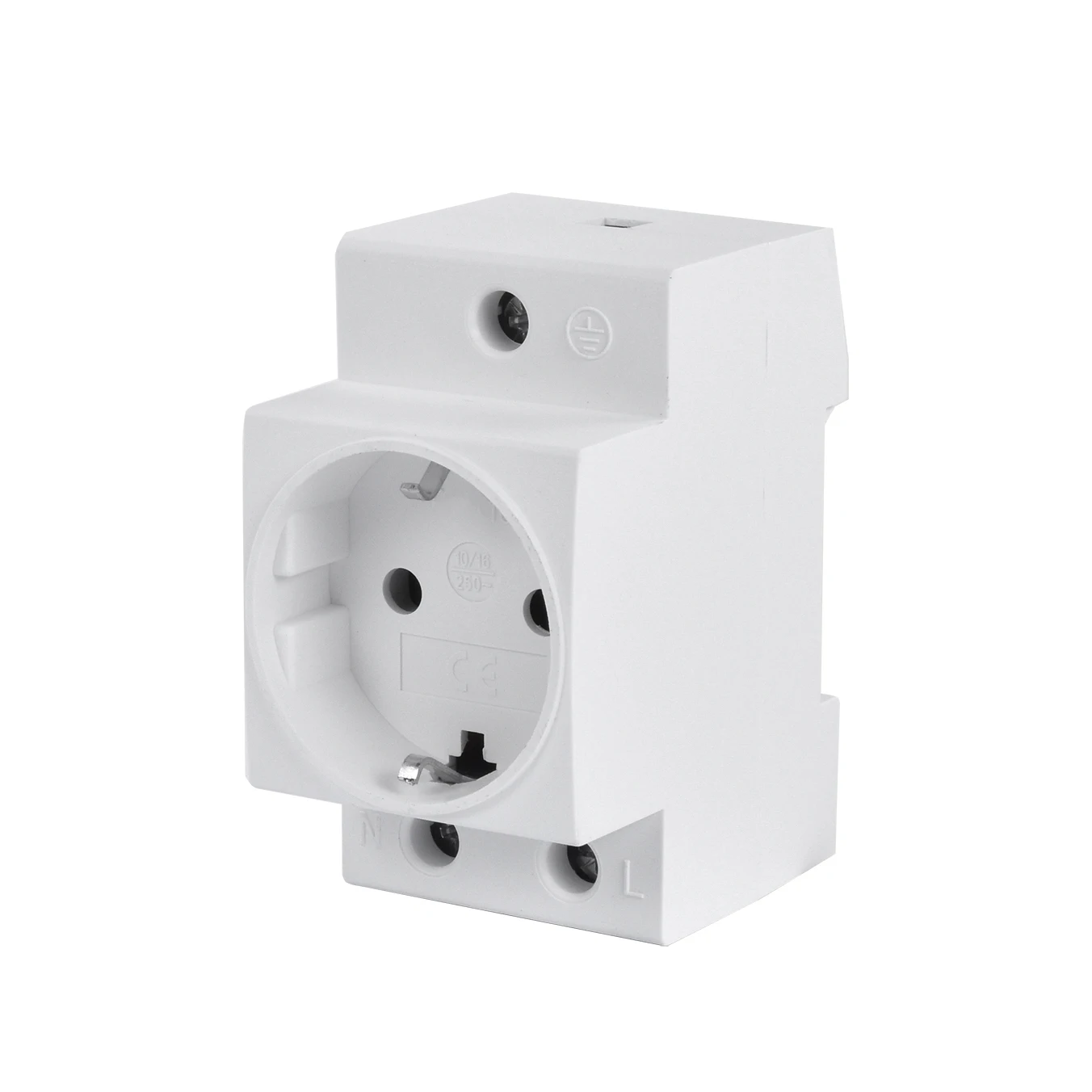 Eu Ac30 Stopcontacten Duitsland Eu Europa Modulaire Din Rail Socket 10a 16a 250V Industriële Distributie Box Adapter Connector Ce