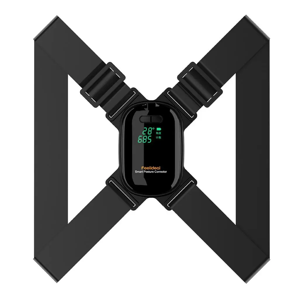 Adjustable Corrector Brace Support Belt Vibration Reminder Shoulder Training