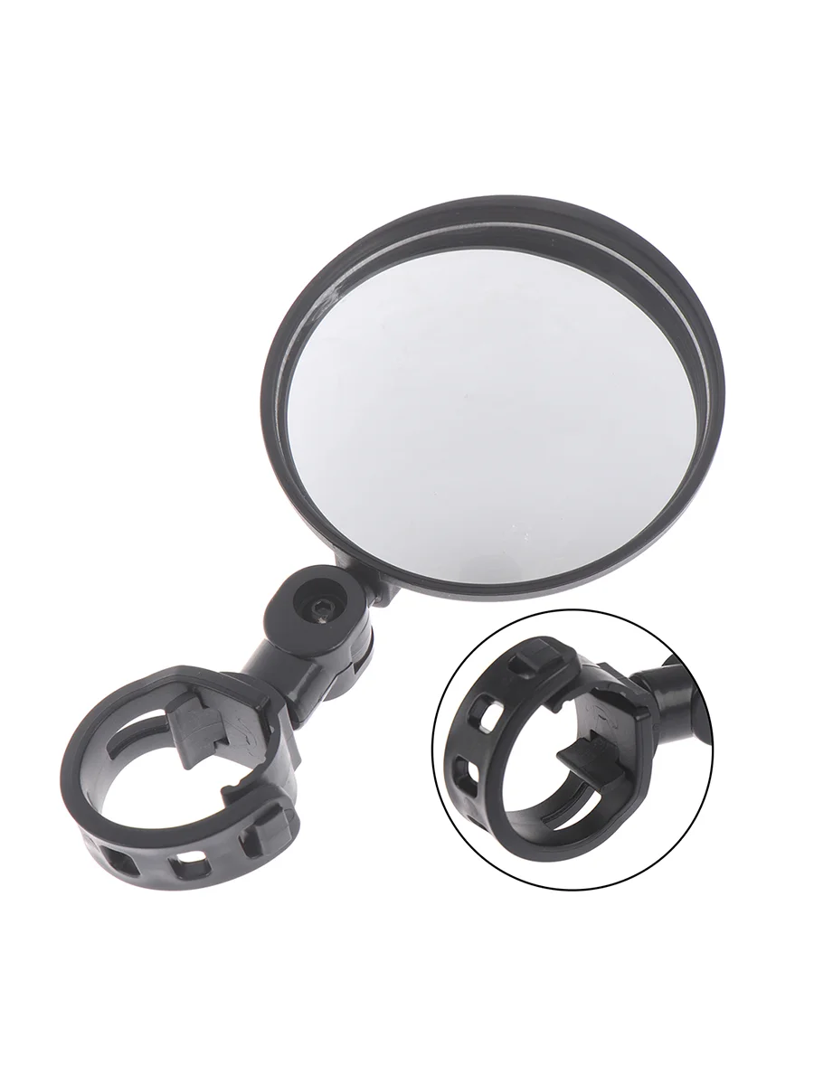 AliExpress NONE 1Pc Silicone Handle Bicycle Adjustable Rearview Mirrors Wide-angle Convex Mirror