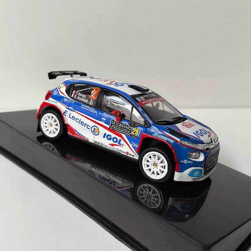 IXO 1/43 Scale CITROEN C3 R5 #26 2020 Alloy Car Model Static Collection Decorated Holiday Gifts Toys Souvenir Gift