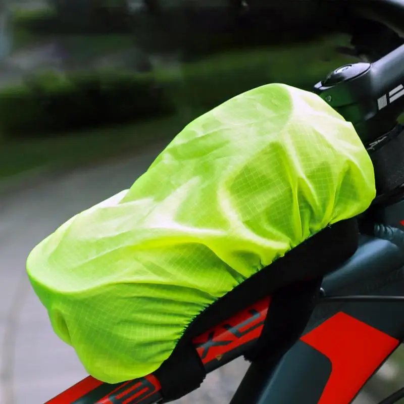 Bike Rear Bag Rain Cover Dust And Rain Cover For Bike Bag Waterproof Coating Bike Cycling Supplies For Mountain Bikes Road Bikes