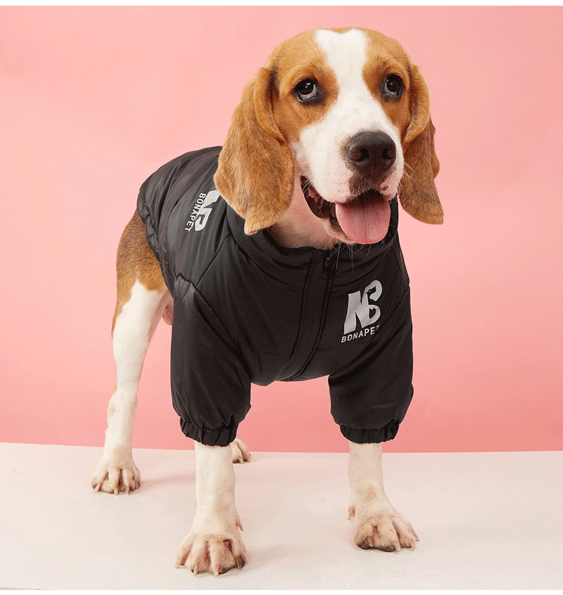 Warme Hundekleidung für den Winter, kältebeständig, Hundejacke für kleine und mittelgroße Hunde, verdickte, winddichte Welpenkleidung, Chihuahua – Detail 16