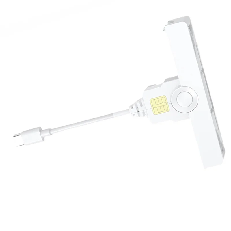 【BRILLIANT 】قارئ بطاقات البنك المحمول القابل للطي وقارئ بطاقات الوصول المشترك لنظام التشغيل Windows/OS/Android Support Type-C #2