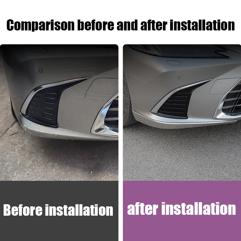 for Lexus ES200 ES260 ES300h 2018 2019 2020 2021 2022 2024 2025Car front bumper bumper bumper corner exterior modification parts