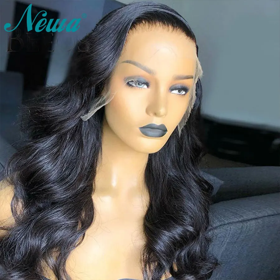 Newa Hair Real HD Lace Frontal Wig 13x4 Body Wave Human Hair 13x6 HD Lace Front Wig Pre Plucked Invisible HD Lace Wigs For Women