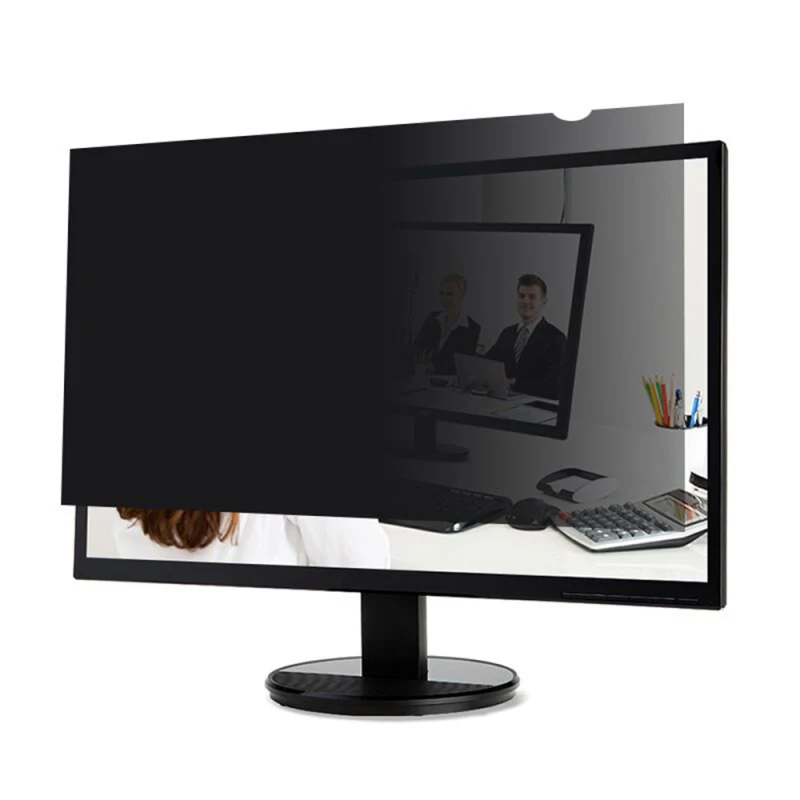 Privacy Screen Filter Reversible High-transmittance 30° Invisible AntiUV Anti-glare Film for 24'' Monitor with 16:9 Aspect Ratio