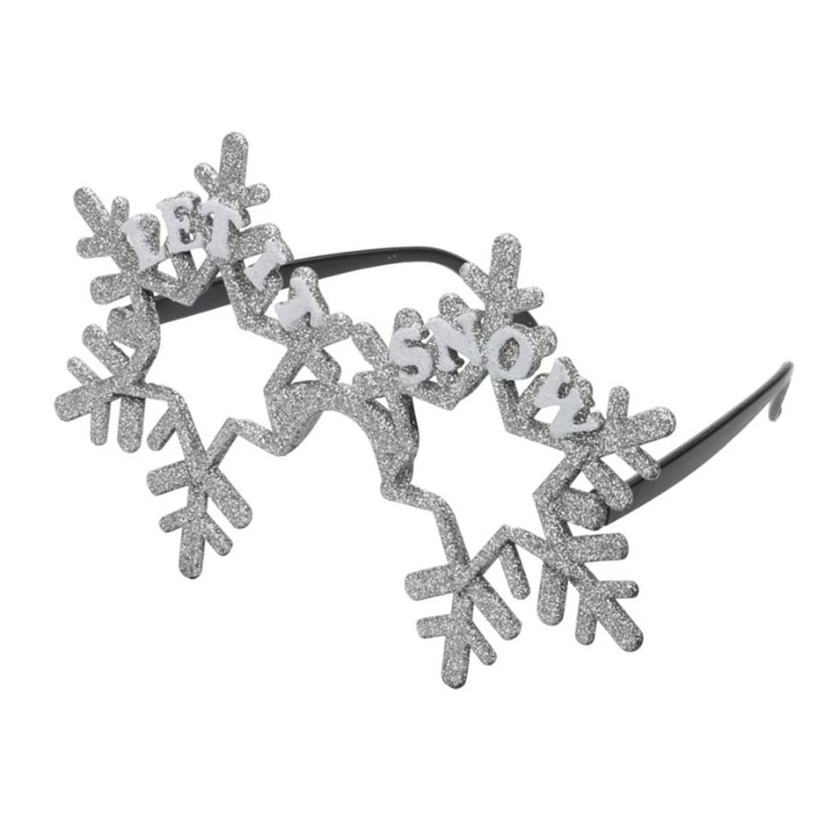 

Snowflake Sunglasses Funny Novelty Party Accessories for Kids Adults Christmas Decorations Personalized Costumes Headwear