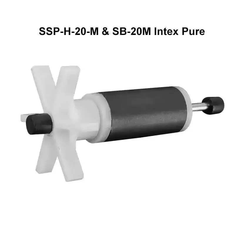 

SSP-H-20-M и SB-20M Крыльчатка Intex Pure Spa Подходящая модель типа для водяного насоса, включает вал/втулки из нержавеющей стали.