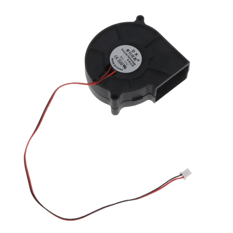 สำหรับ 12V 4.4W บาร์บีคิวพัดลมเครื่องเป่าลมย่างปิคนิคเตาไม้ทำอาหาร 75x75x30