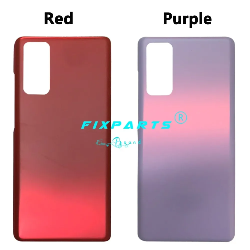 6.5”For Samsung Galaxy S20 FE Back Cover Rear Door Housing Case Replacement SM-G780F SM-G780G For Samsung S20 Lite Battery Cover