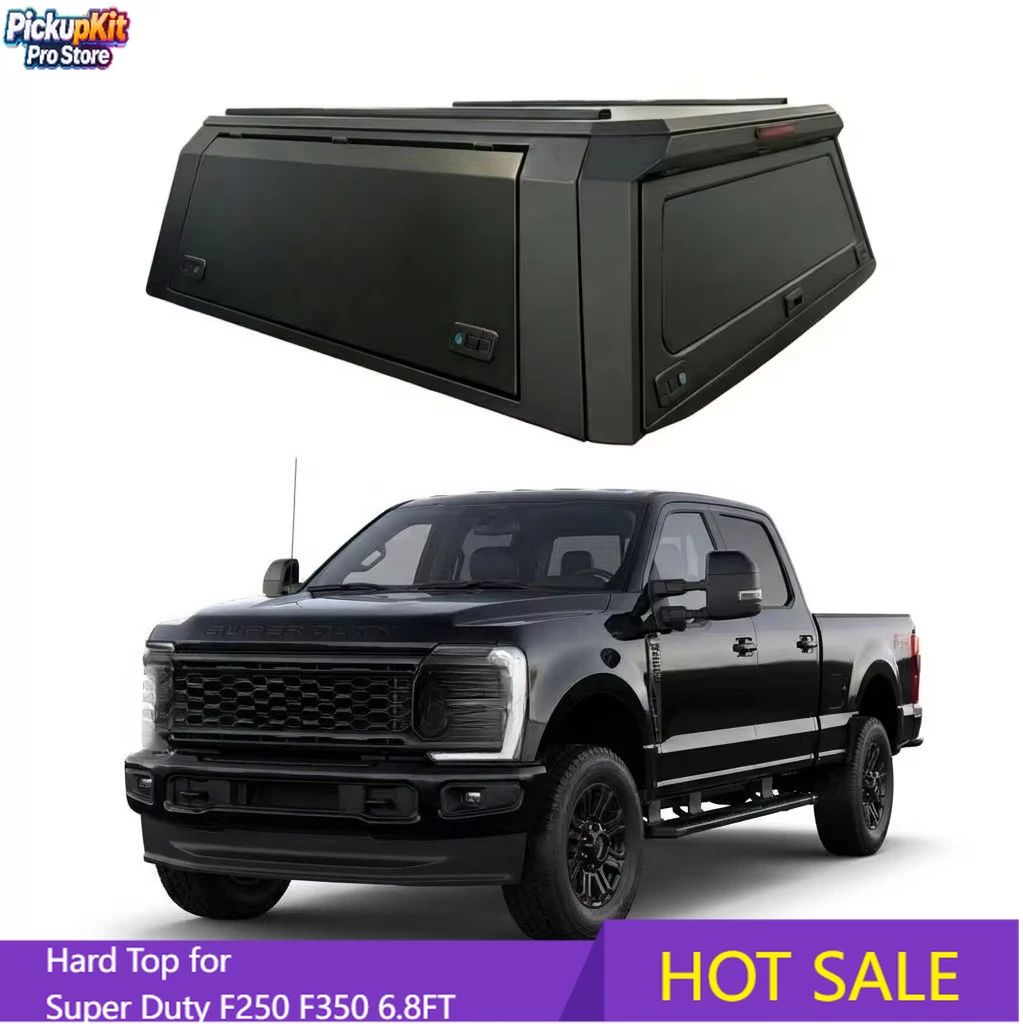 

Custom 4x4 Off-road Aluminum Hardtop Canopy for Super Duty F250 F350 6.8FT