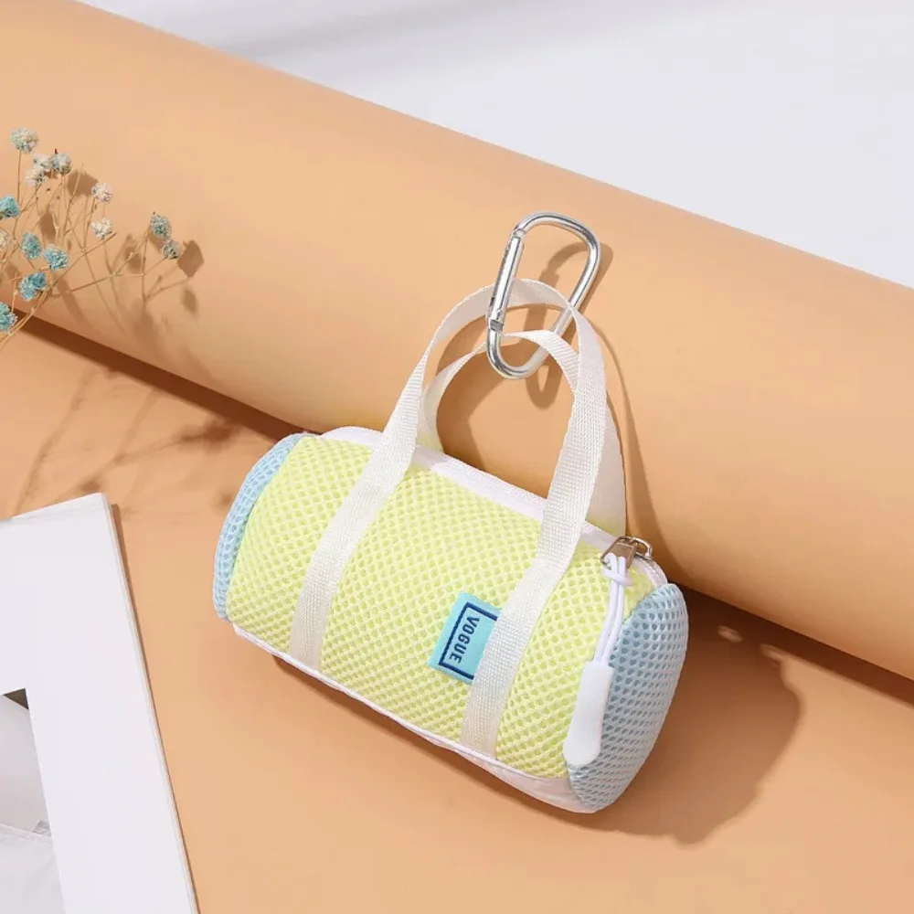 Mini Coin Purse Key Chain Sports Bag Styling Women Men Wallets Zipper Portable Keyring Card Holder Boy Girl Party Headphone Bag