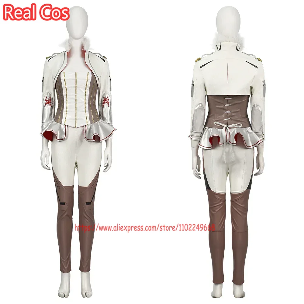 RealCos [مخصص] أبيكس ليجيندز لوبا تأثيري حلي الروح الشريرة الجلد دعوى امرأة هالوين عيد الميلاد كوميك كون فستان بتصميم حالم