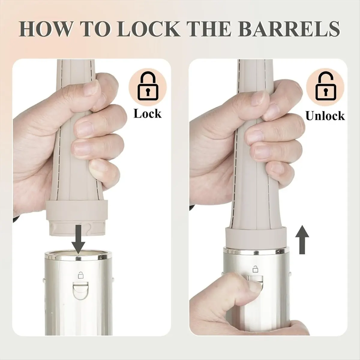 

Верхняя длинная щипцы для завивки конических бочек для Shark FlexStyle 0,78-1,4 дюйма, щипцы для завивки с автоматической оберткой, текстурированные волны