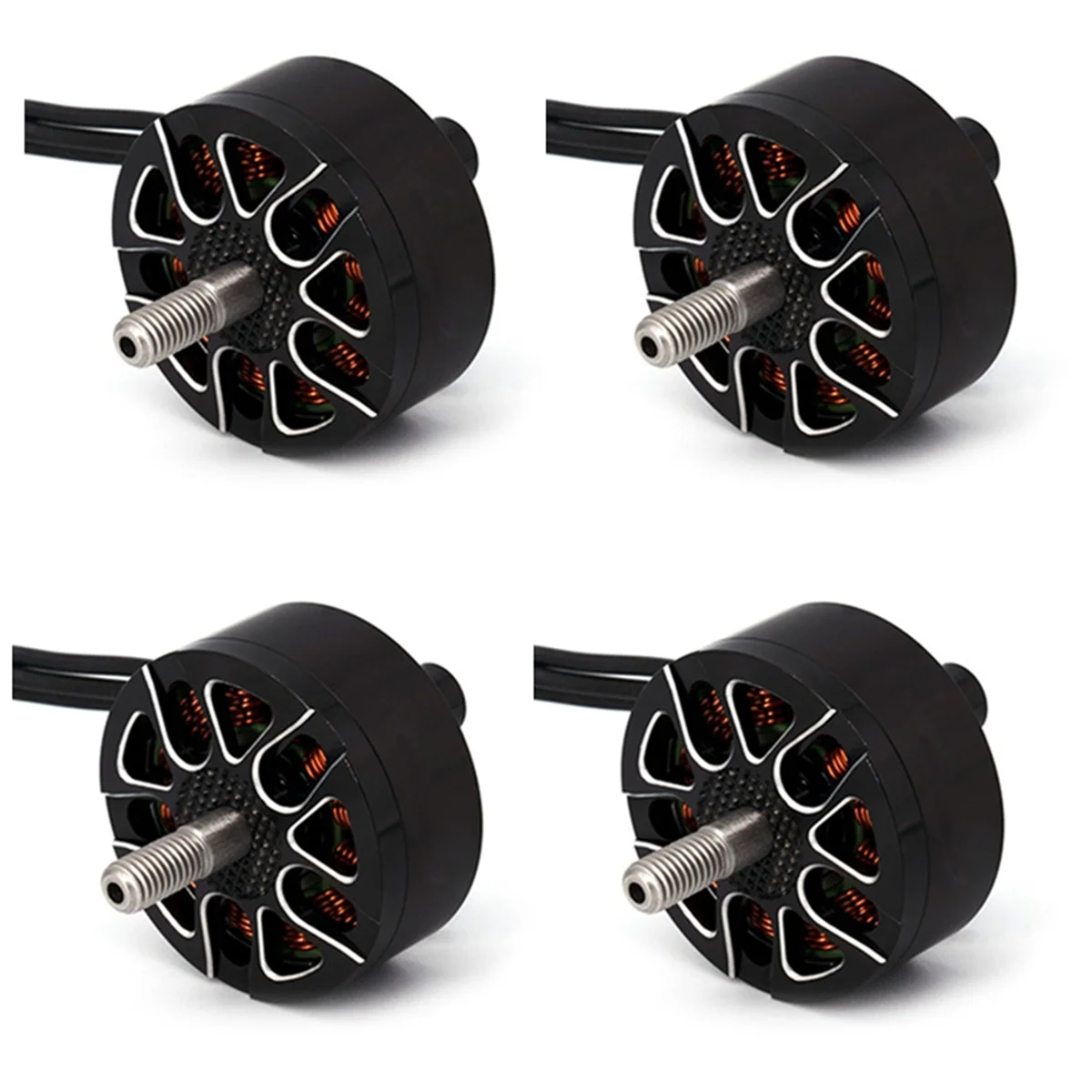 

Новое поступление, 4 шт./лот, X2810 2810 1100KV 4-6S, бесщеточные двигатели для гоночного дрона FPV и многоротора