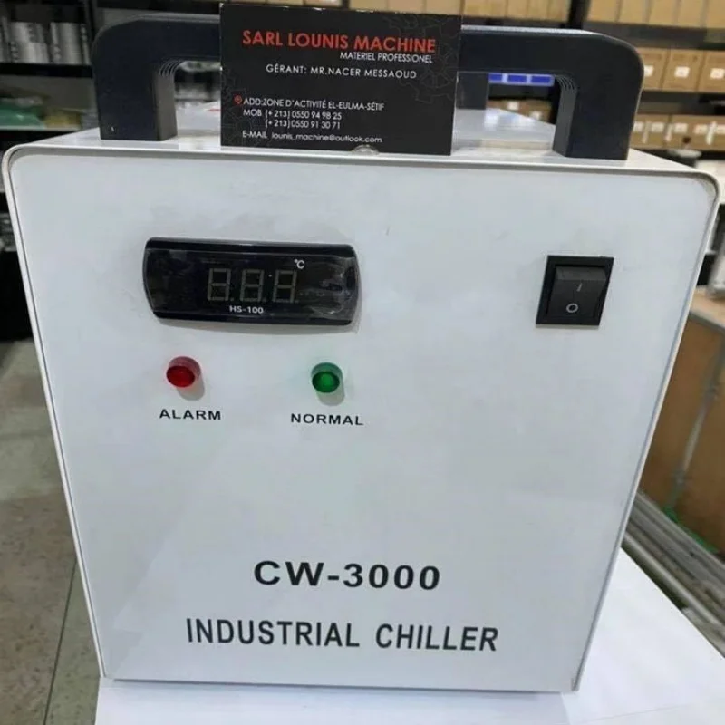 Laser Chiller CW3000 Engraving Machine Laser Industrial Chiller Cooling Water Tank