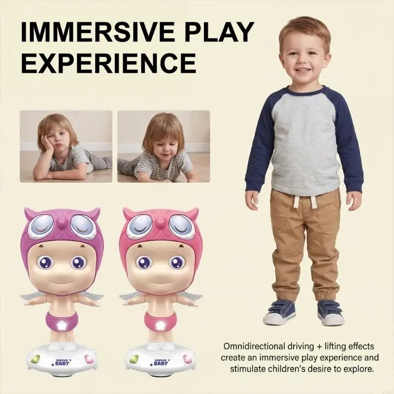

Interactive Angel Figure Toy With Up Down Motion Feature For Children Entertainment And Learning 24BE