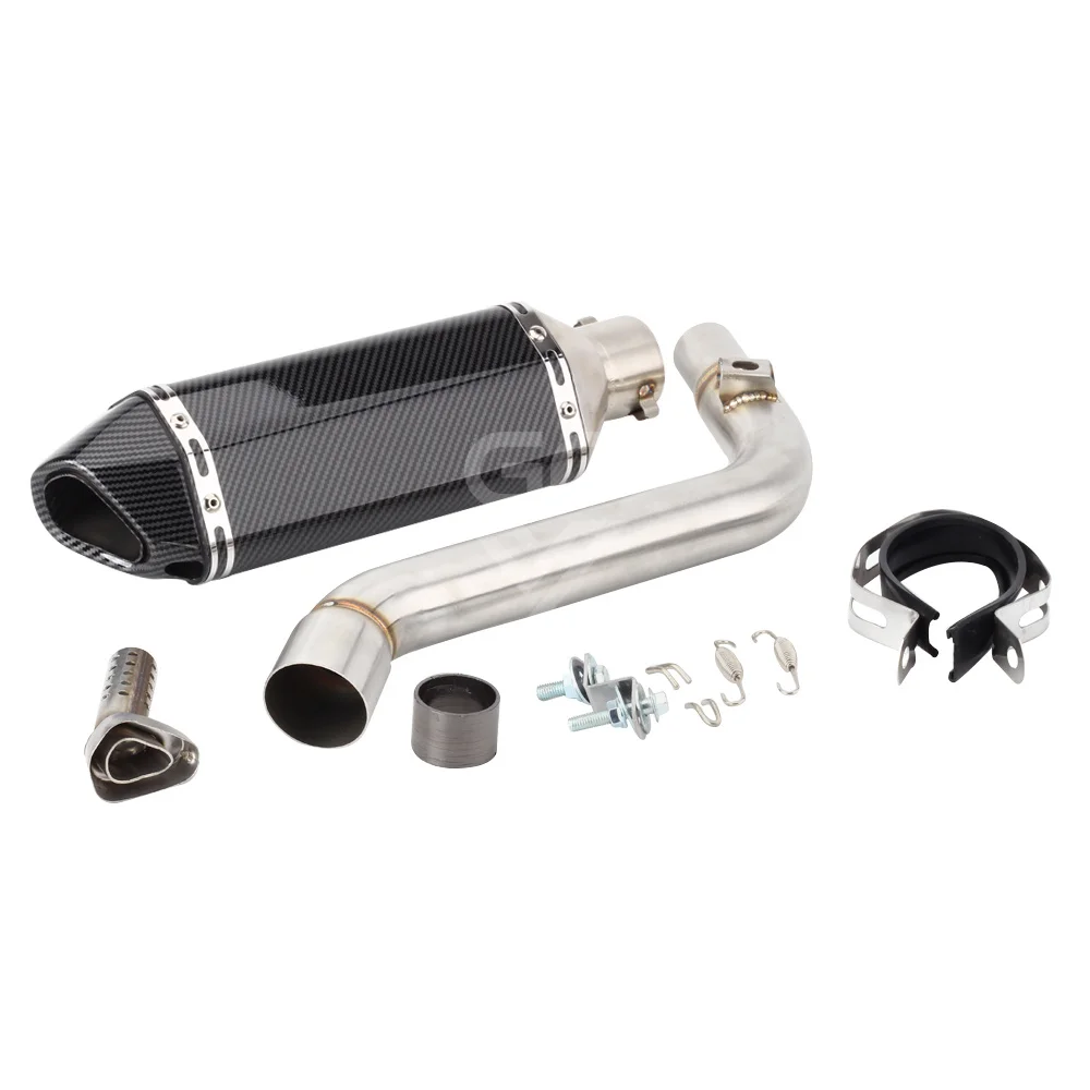 

For Suzuki DR650 1996 to 2024 DR650SE DR 650SE DR 650 SE Escape Slip-on Motorcycle Exhaust Muffler And Link Pipe System