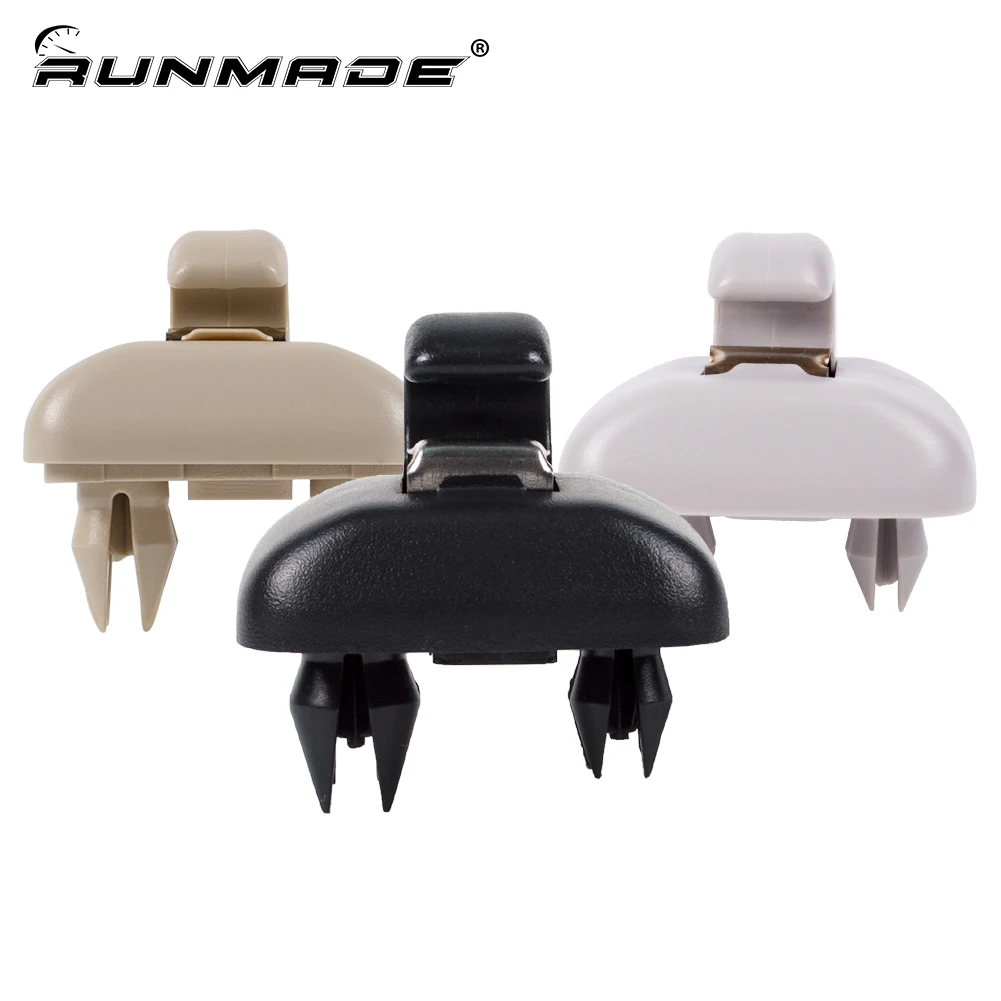 

runmade Interior Sun Visor Hook Clip Bracket Replacement for Audi A1 A3 A4 A5 Q3 Q5 8E0 857 562