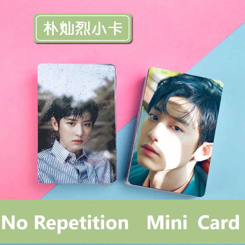 

Series1 No Repetition Chan-Yeol Park Chanyeol Card Wallet Lomo Card With Photo Album Fans Collection Gift