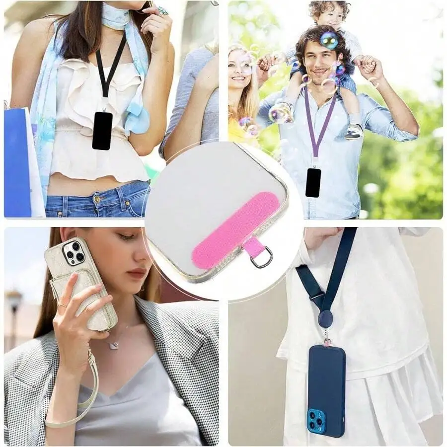 

12 Packs Universal Phone Tether Tab Lanyard Without Adhesive Strap For Smartphones
