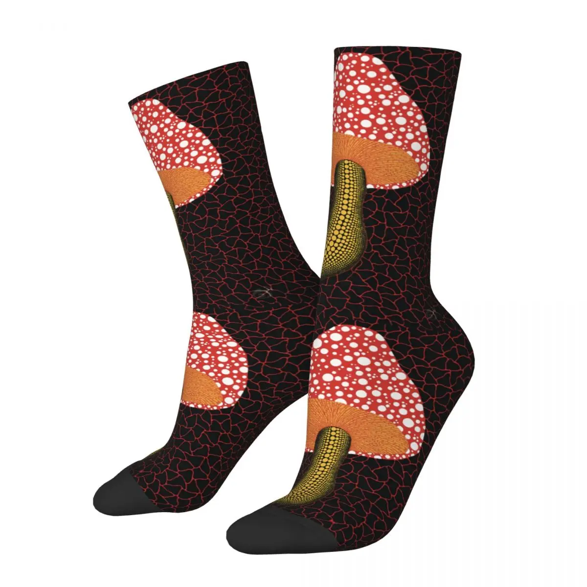 Red Plant Unisex Winter Socks Outdoor Happy Socks street style Crazy Sock