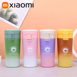 Xiaomi 0.5L مزدوج الجدار الترمس القدح 304 الفولاذ المقاوم للصدأ فنجان القهوة الترمس زجاجة زجاجة ماء مانعة للتسرب الترمس القدح القهوة أعلى 12 مبيعات لماكينات القهوة Xiaomi - رقم 6
