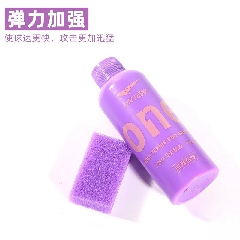 LOKI No.1 Professional Table Tennis Rubber Glue, Viscosity-Enhanced for Racket Accessories 50/100/260/500ml  with Sponge Wipe view 5