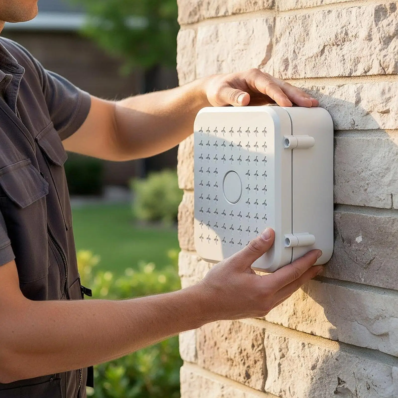 Junction Box Enclosure for Electrical Project Hinged Cover Versatile Weatherproof Security Dustproof Outdoor Electrical Box