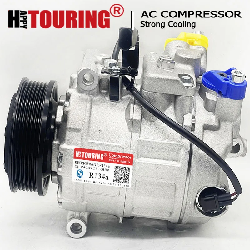 Car Air Conditioner AC Compressor for VW Volkswagen Transporter T5 Multivan  Amarok 7E0820803 7E0820803F 7E0820803J 7E0820803A