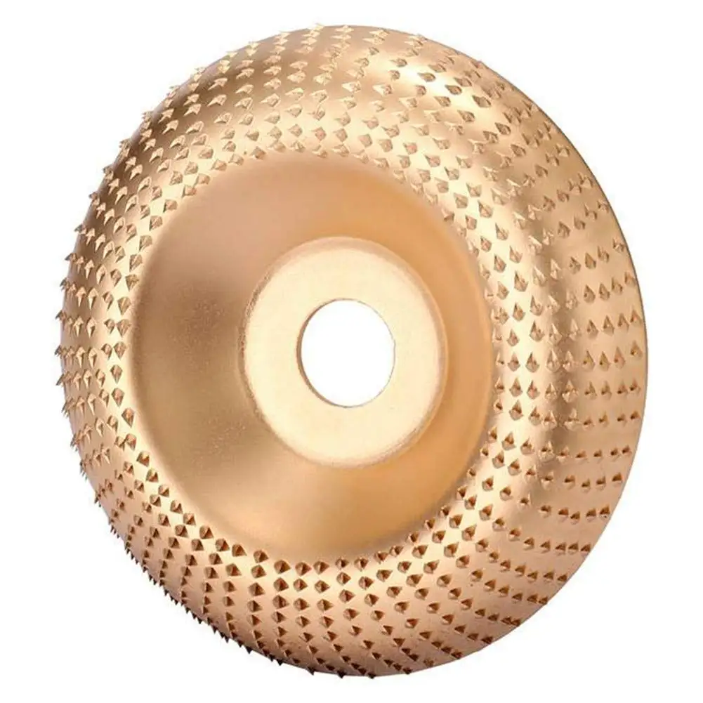 22mm Bore Wood Carving disc Grinder Wheel disc 5 inch Woodworking Shaping Sanding Tool Woodworking Angle Grinder Attachment