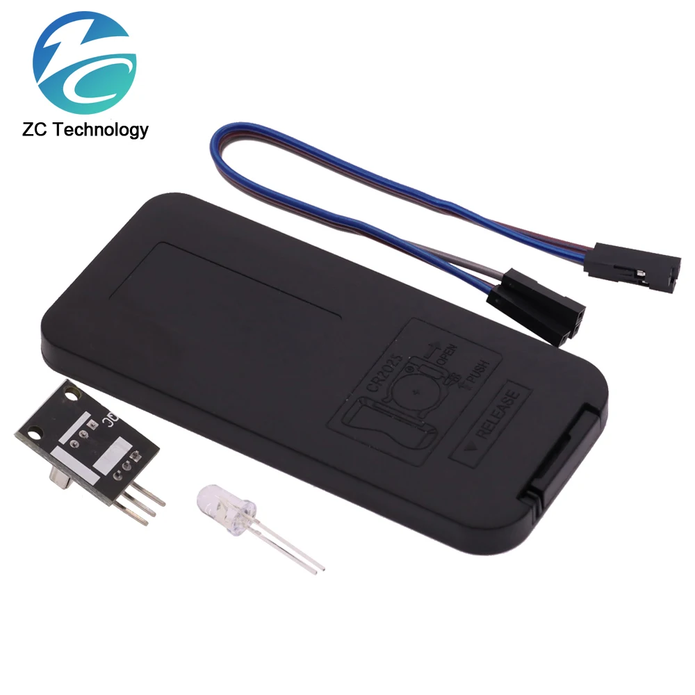 مجموعة وحدة تحكم عن بعد لاسلكية بالأشعة تحت الحمراء ، مجموعة تصنعها بنفسك ، اردوينو التوت ، HX1838 ، 1 5 10 Pi لكل لوت