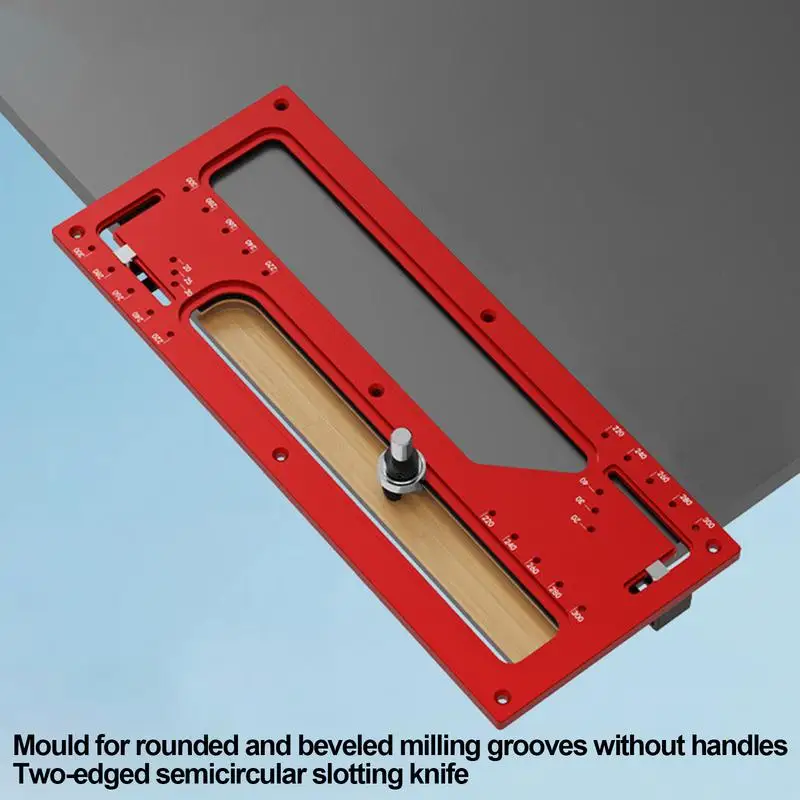 

Cabinet Hole Drilling Template High Strength Drilling Mold Cabinet Door Hole Locator Sturdy Mounting Mold Edge Banding Tools For